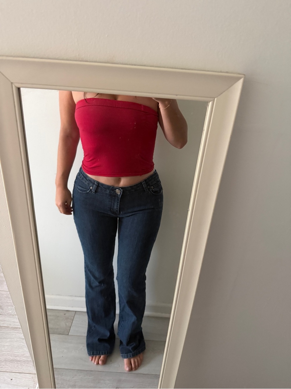 The Limited Dark Blue Denim Jeans